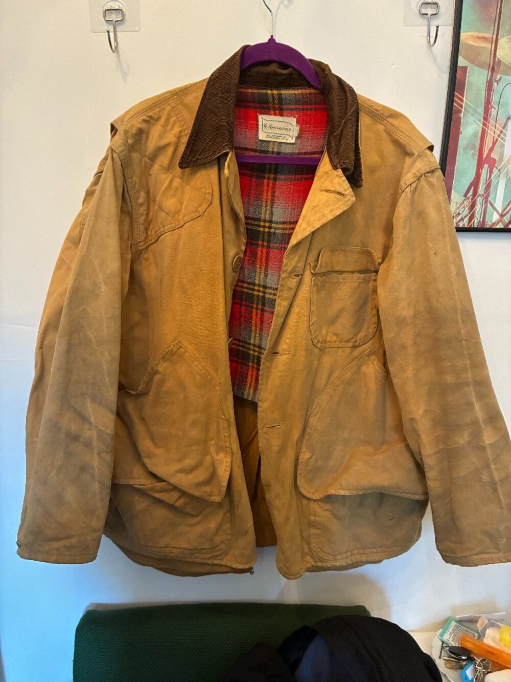 Vintage Westernfield Montgomery Ward Blanket Lined Chore Jacket